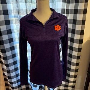 Purple Women's Quarter-Zip Top